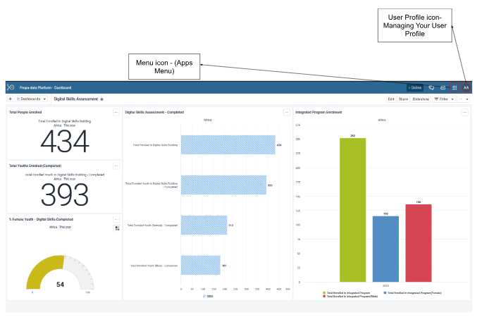 Web Login Landing Page